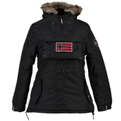 Parka De Mujer Baby  Negro