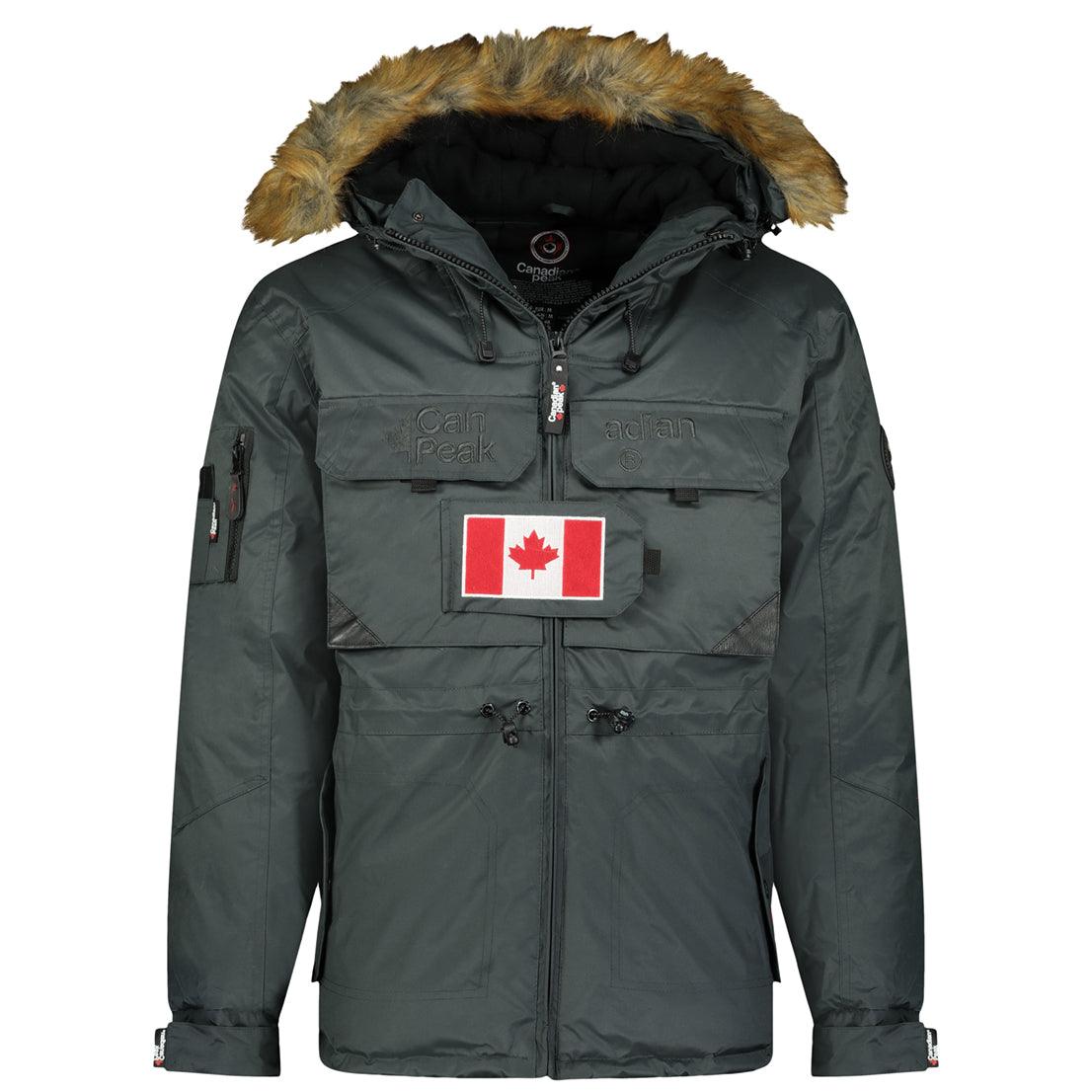 Parka Homme Geographical Norway Chirac Noir Noir - Prêt-à-Porter