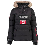 Parka De Mujer Boudcheak Negro