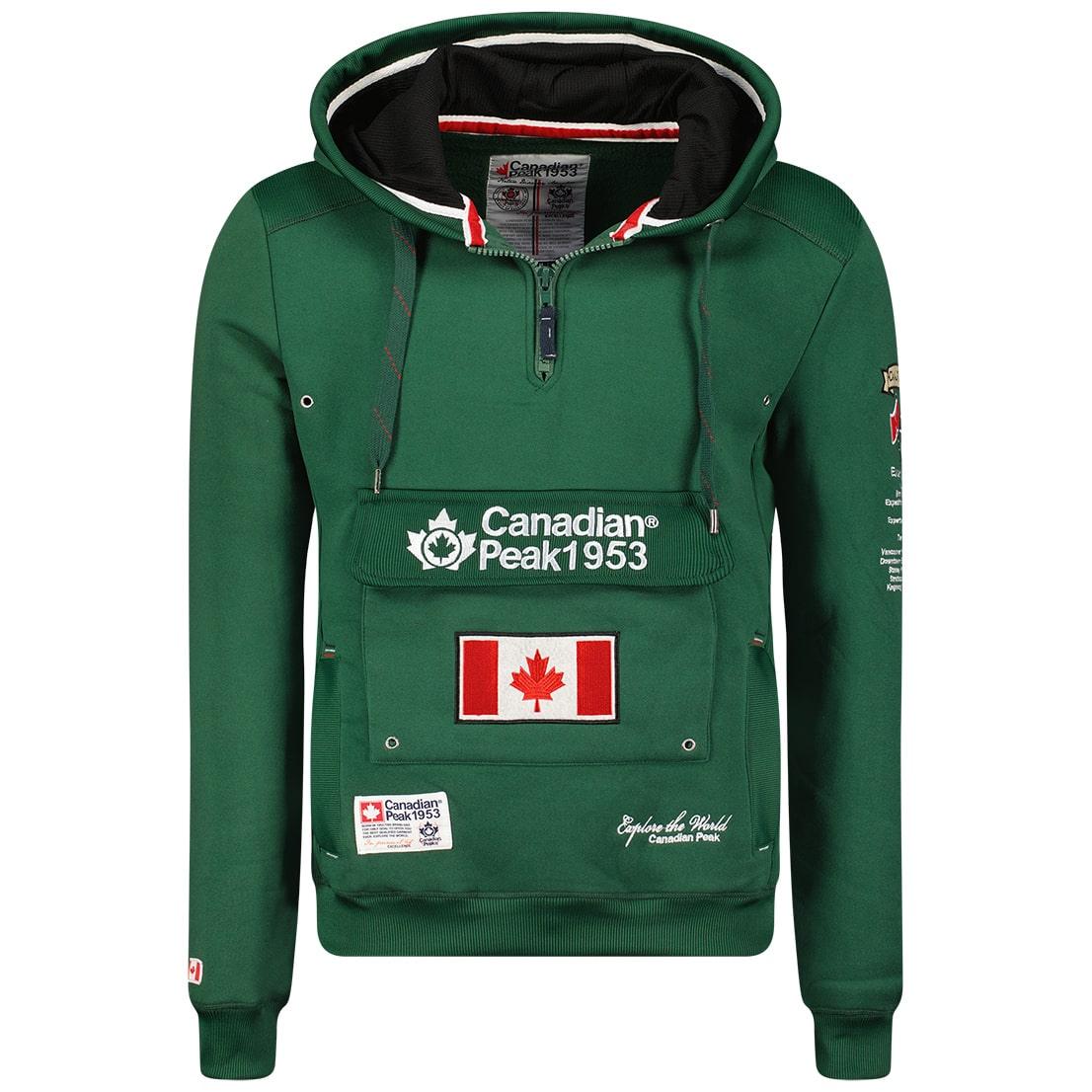 Sudadera De Niño Galapagos Verde Oscuro