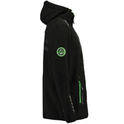 Chaqueta Softshell Hombre Royaute Negro / Verde Fluor