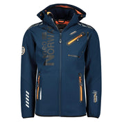 Chaqueta Softshell Hombre Royaute Azul Marino /  Naranja Fluor