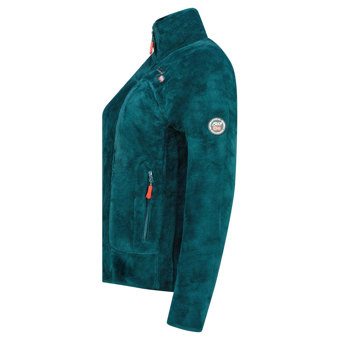 Polar De Mujer Upaline Verde Oscuro