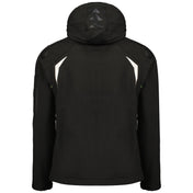 Chaqueta Softshell De Hombre Techno Negro / Verde Fluor