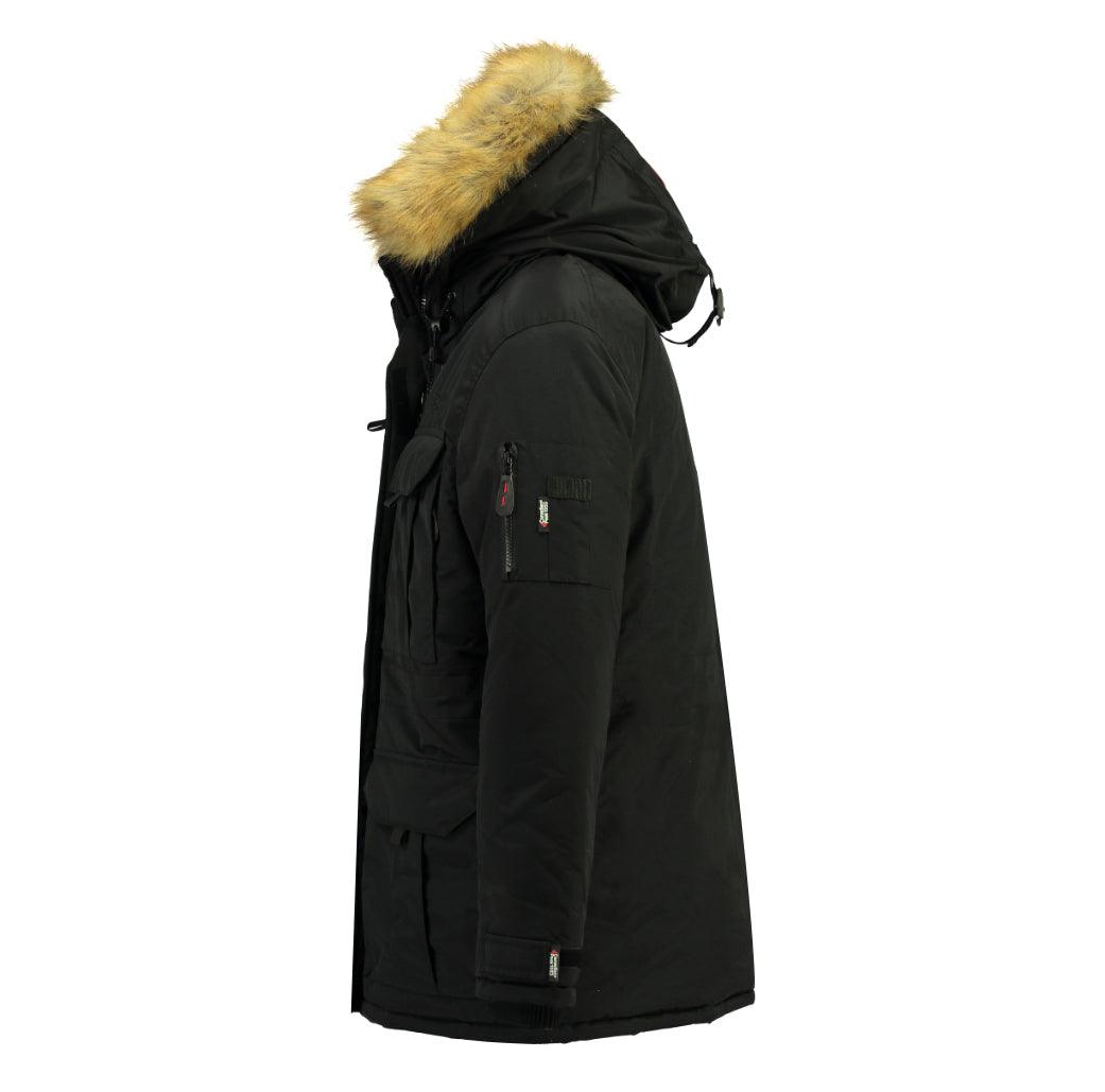 Parka De Hombre Algoseak Negro