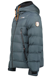 Parka Hombre Ardeno Gris Oscuro