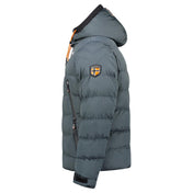Parka Hombre Ardeno Gris Oscuro
