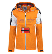 Chaqueta De Mujer Astina Full Zip Naranja