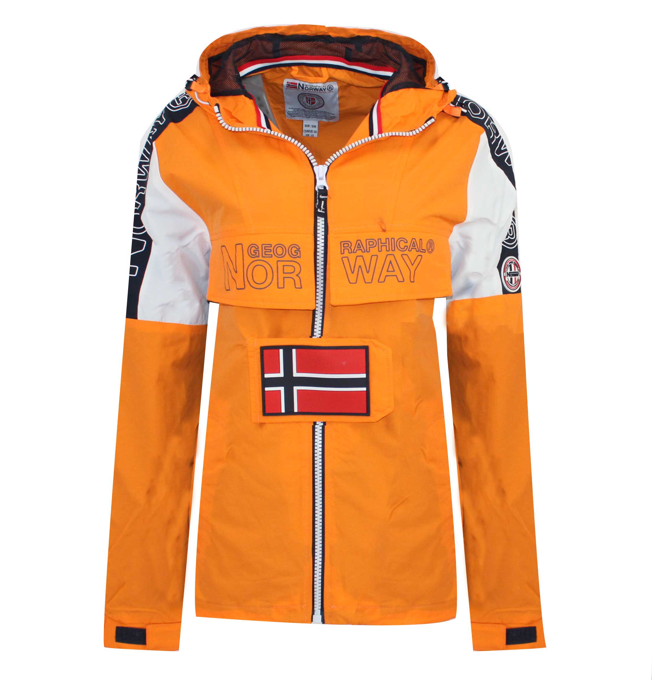 Chaqueta De Mujer Astina Full Zip Naranja
