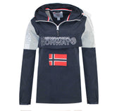 Chaqueta De Mujer Astina Half Zip Azul Marino