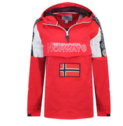 Chaqueta De Niña Astina Half Zip Rojo