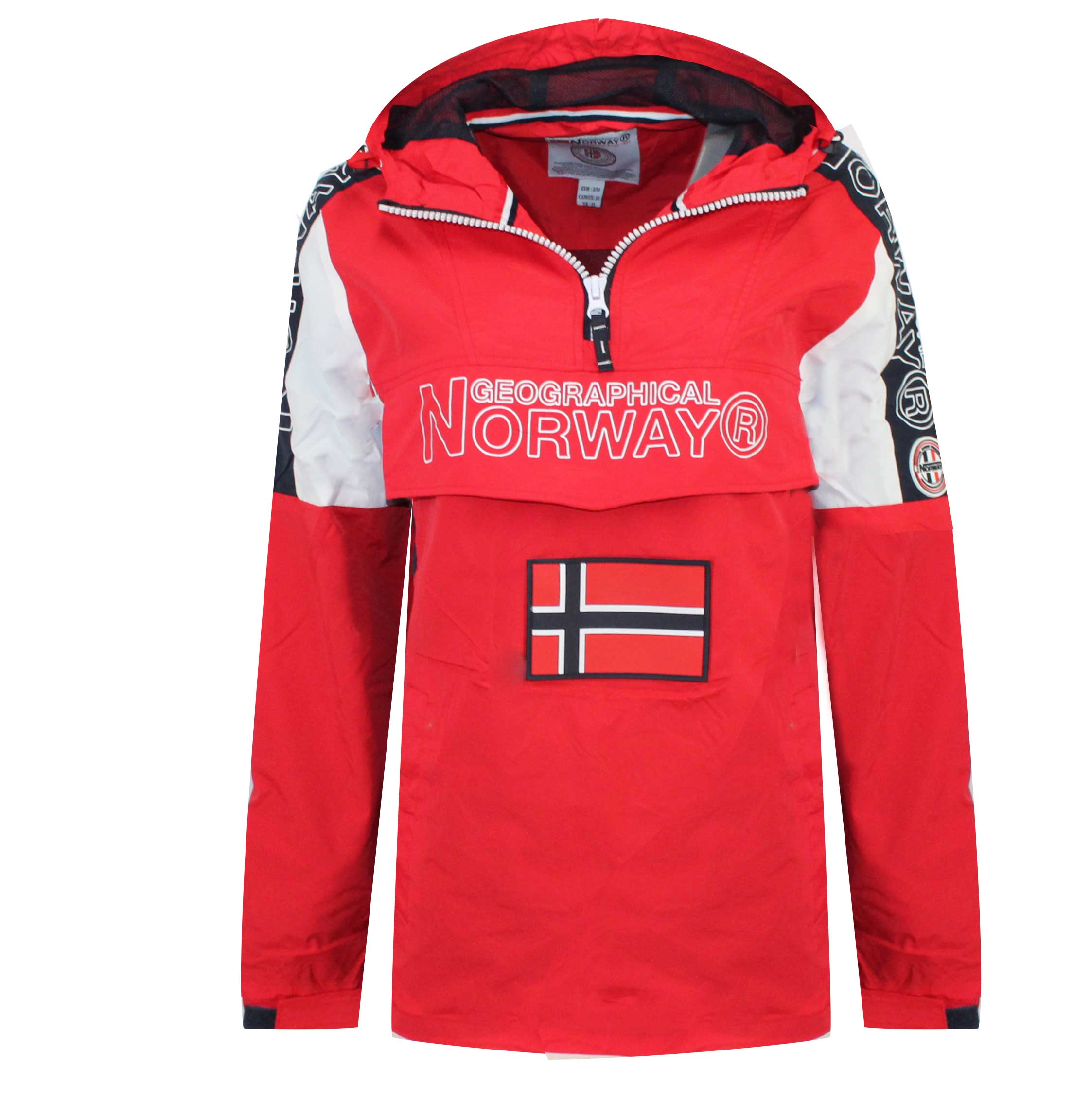 Chaqueta De Niña Astina Half Zip Rojo