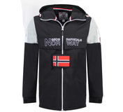 Chaqueta De Hombre Astino Full Zip Negro