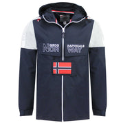 Chaqueta De Hombre Astino Full Zip Azul Marino