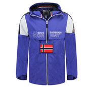 Chaqueta De Niño Astino Full Zip Azul Eléctrico