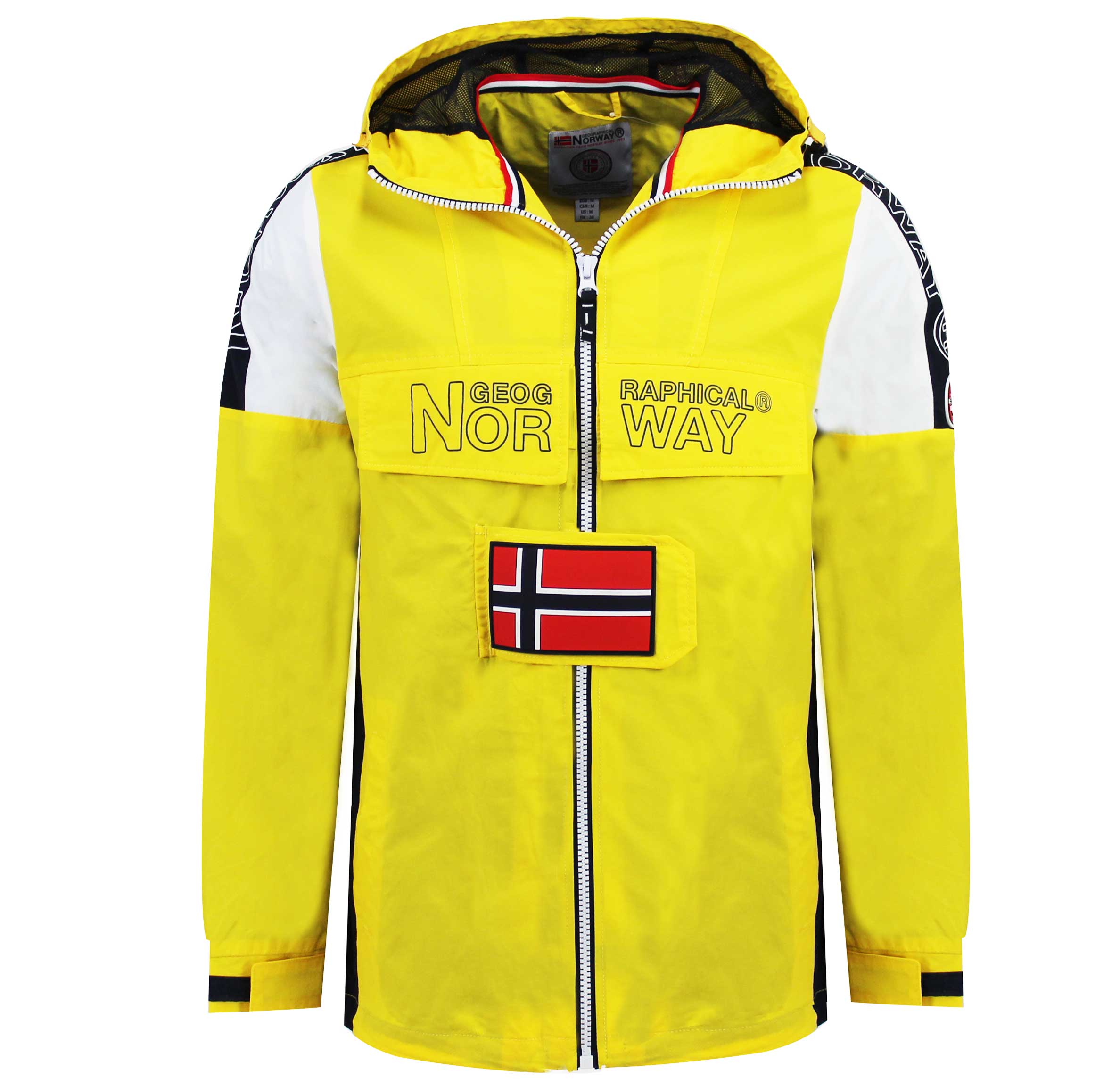 Chaqueta De Hombre Astino Full Zip Amarillo