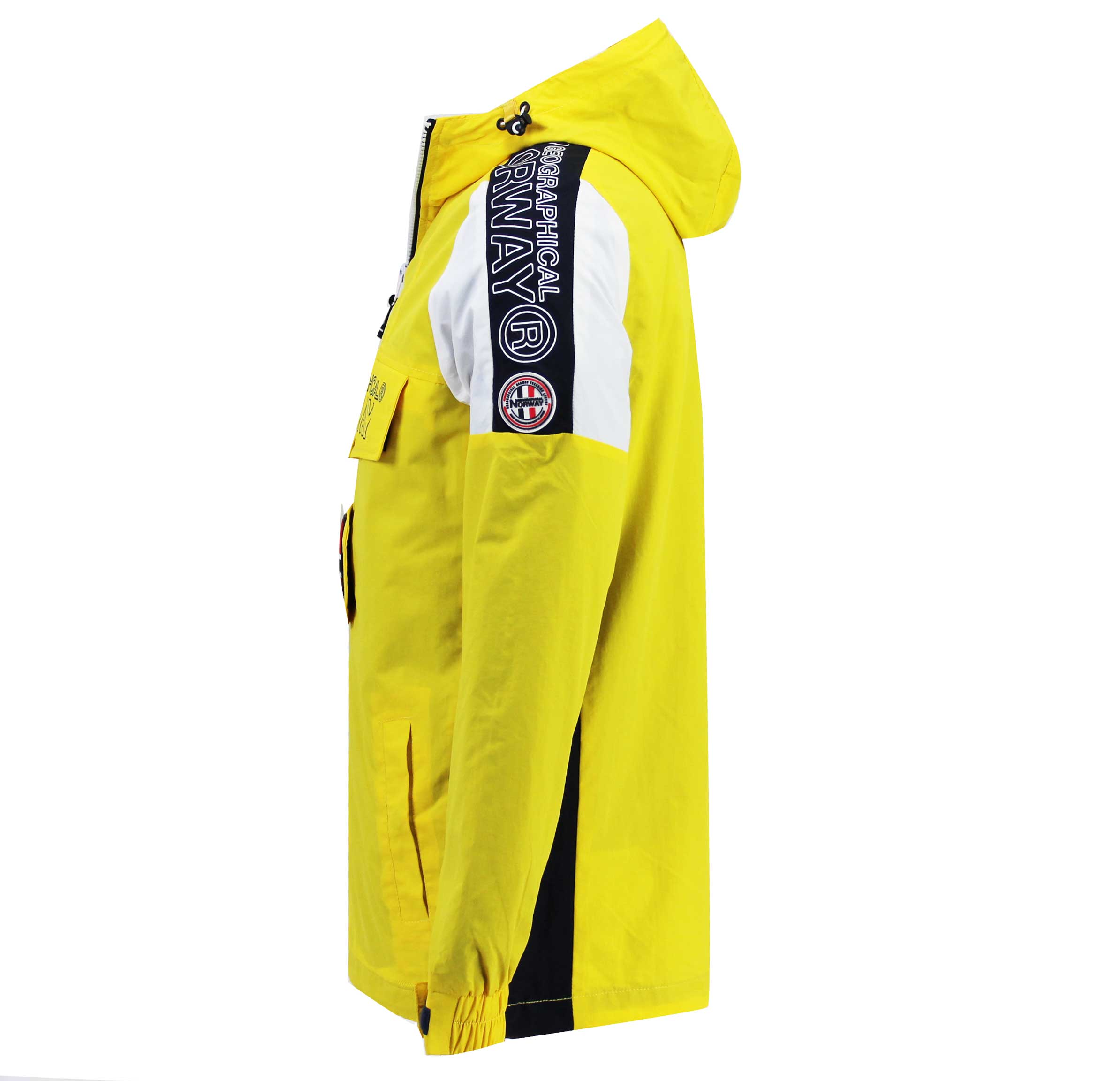 Chaqueta De Hombre Astino Full Zip Amarillo