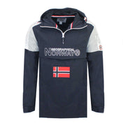 Chaqueta De Hombre Astino Half Zip Azul Marino