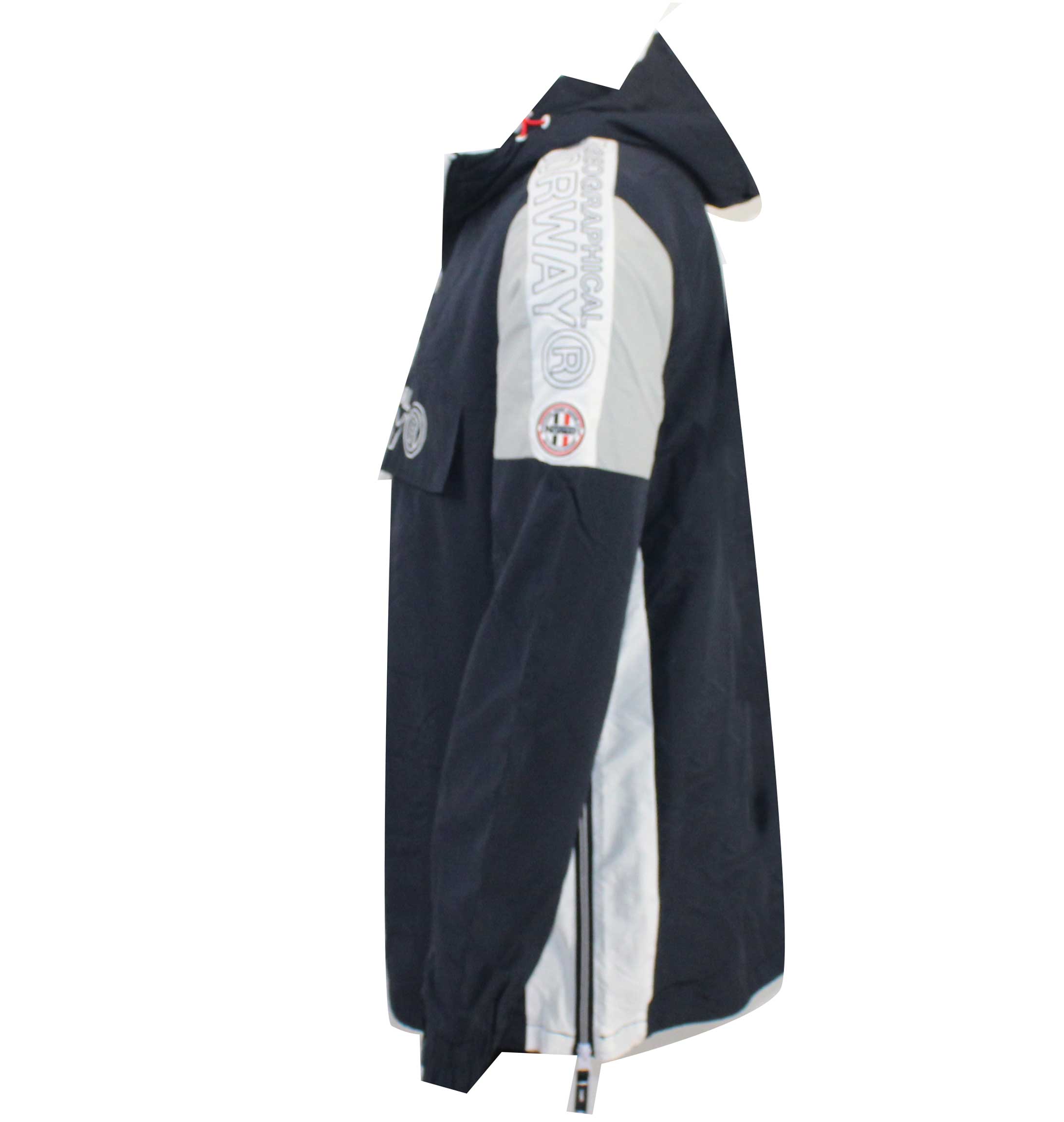 Chaqueta De Hombre Astino Half Zip Azul Marino