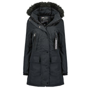 Parka De Mujer Corteak Negro