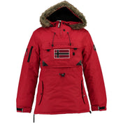 Parka De Niña Baby Rojo
