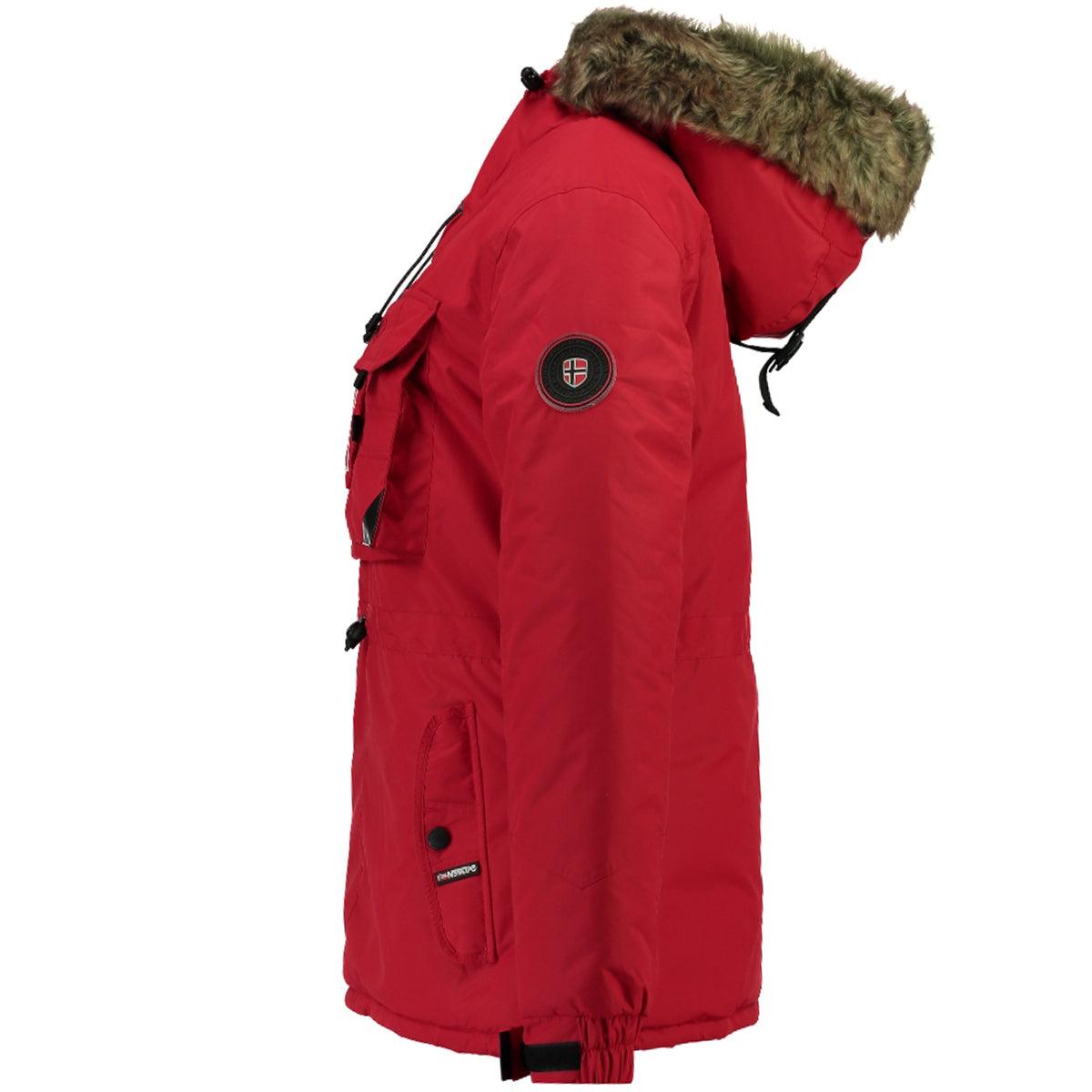 Parka De Niña Baby Rojo