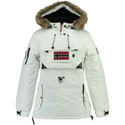 Parka De Niña Baby Blanco