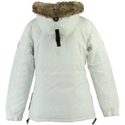 Parka De Niña Baby Blanco