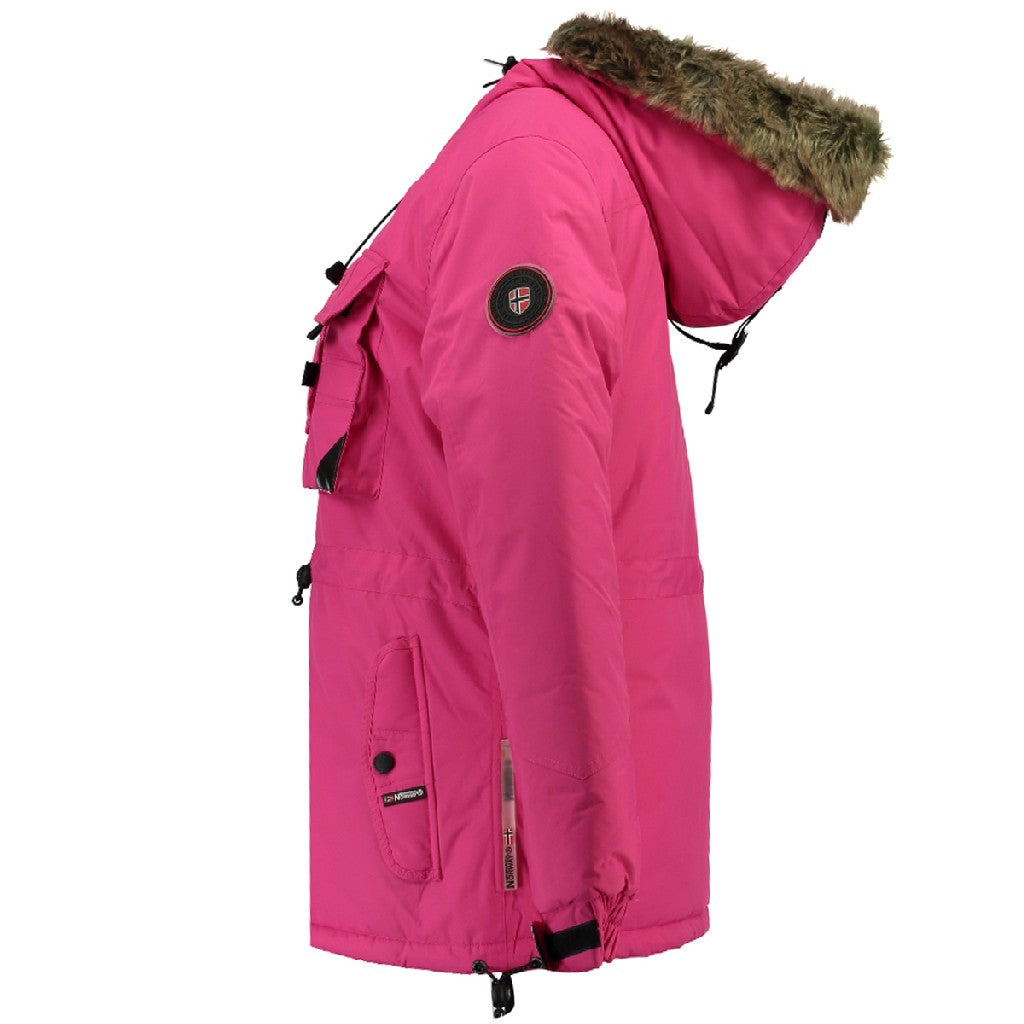 Parka De Mujer Baby  Fucsia