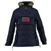 Parka De Niña Baby Azul Marino