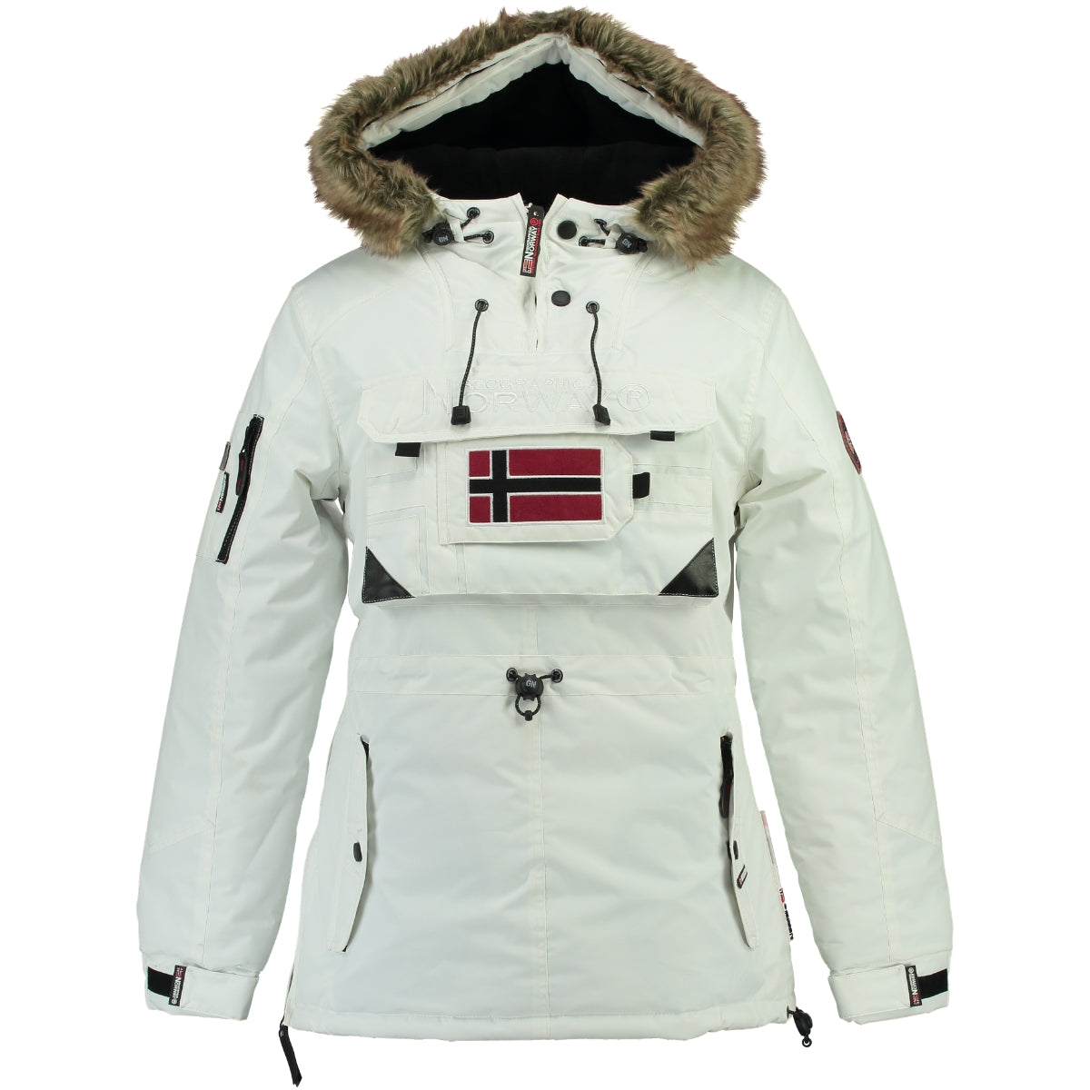 Parka De Mujer Baby  Blanco