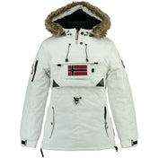 Parka De Mujer Baby  Blanco