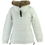 Parka De Mujer Baby  Blanco
