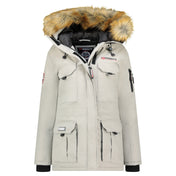 Parka De Mujer Baliverne Gris Claro
