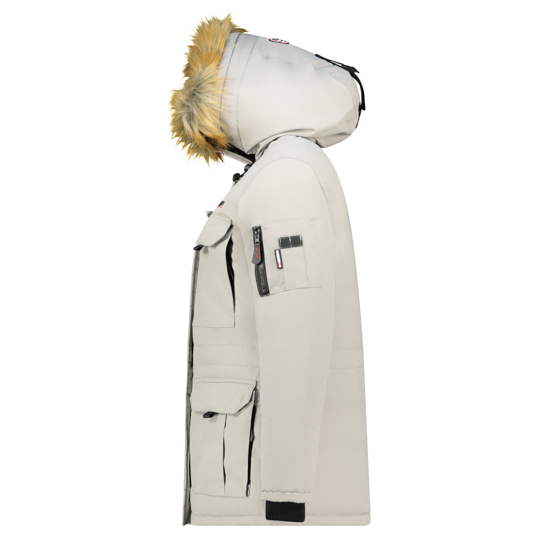 Parka De Mujer Baliverne Gris Claro