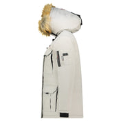 Parka De Mujer Baliverne Gris Claro