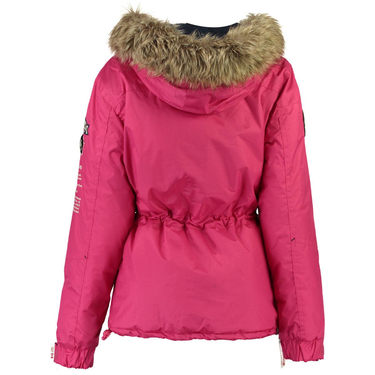 Parka De Niña Banina Rosa Llamativo