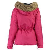 Parka De Niña Banina Rosa Llamativo