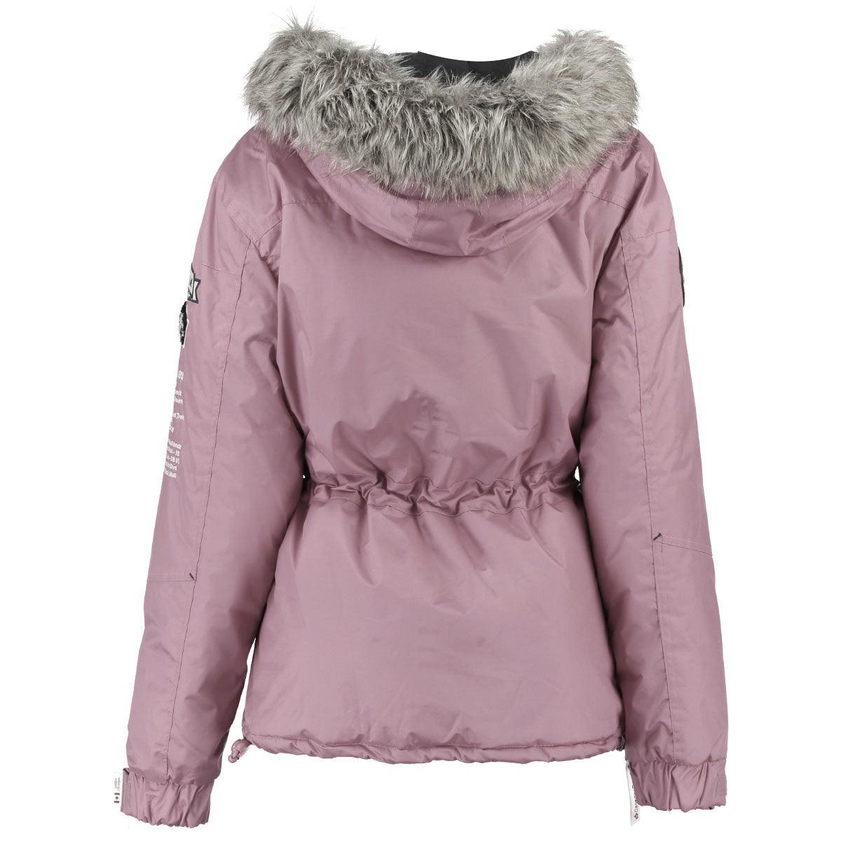 Parka De Mujer Banina Rosa Claro