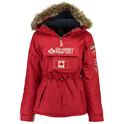 Parka De Mujer Banina Rojo
