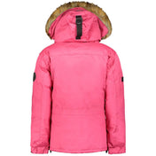 Parka De Niña Bantouneaka Rosa Llamativo