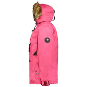 Parka De Niña Bantouneaka Rosa Llamativo