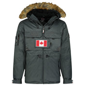 Parka De Hombre Bantouneak Gris Oscuro