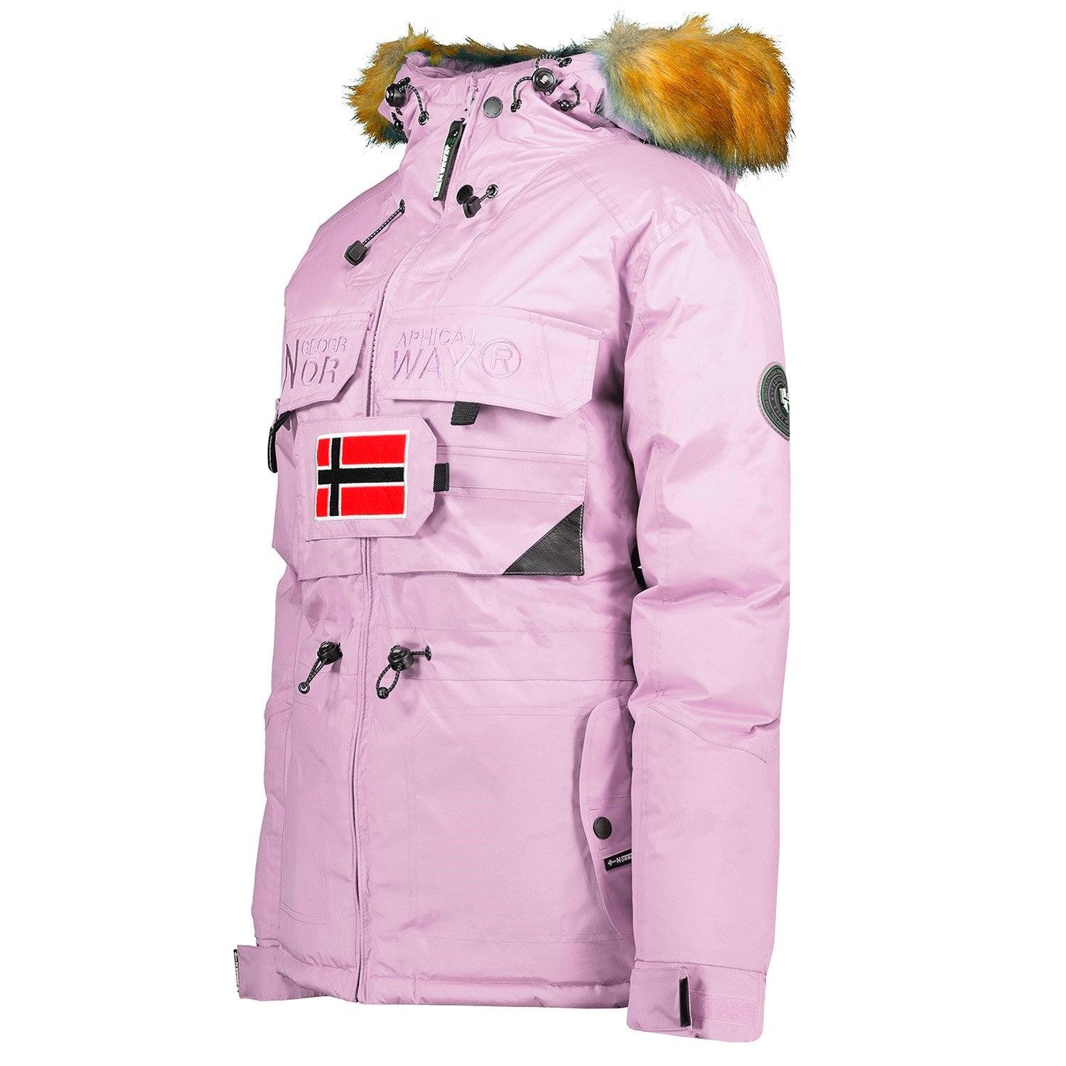 Parka De Mujer Bellaciao Rosa Claro