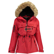 Parka De Mujer Bellaciao Rojo