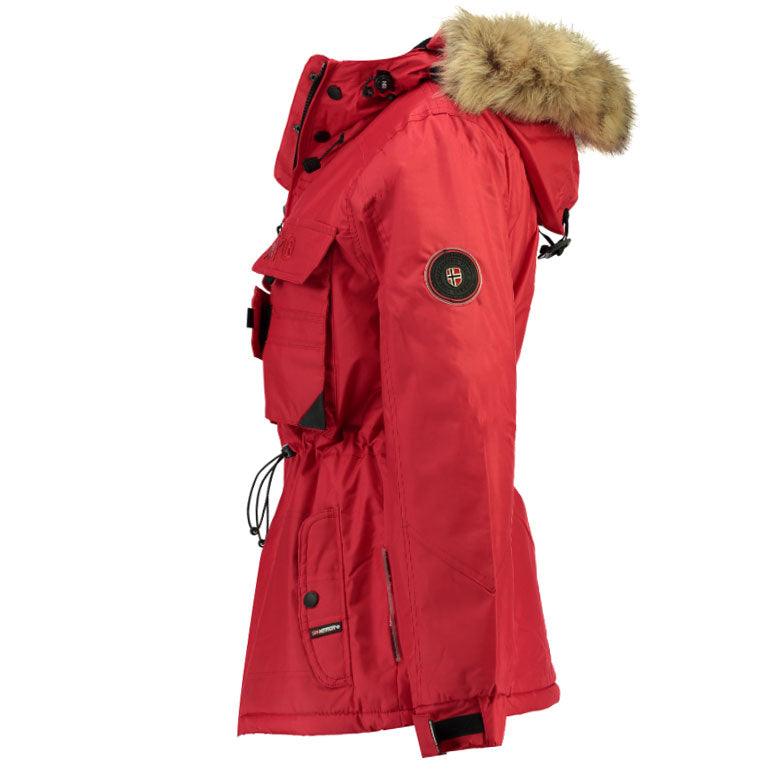 Parka De Mujer Bellaciao Rojo