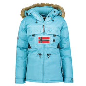 Parka De Mujer Bellaciao Turquesa