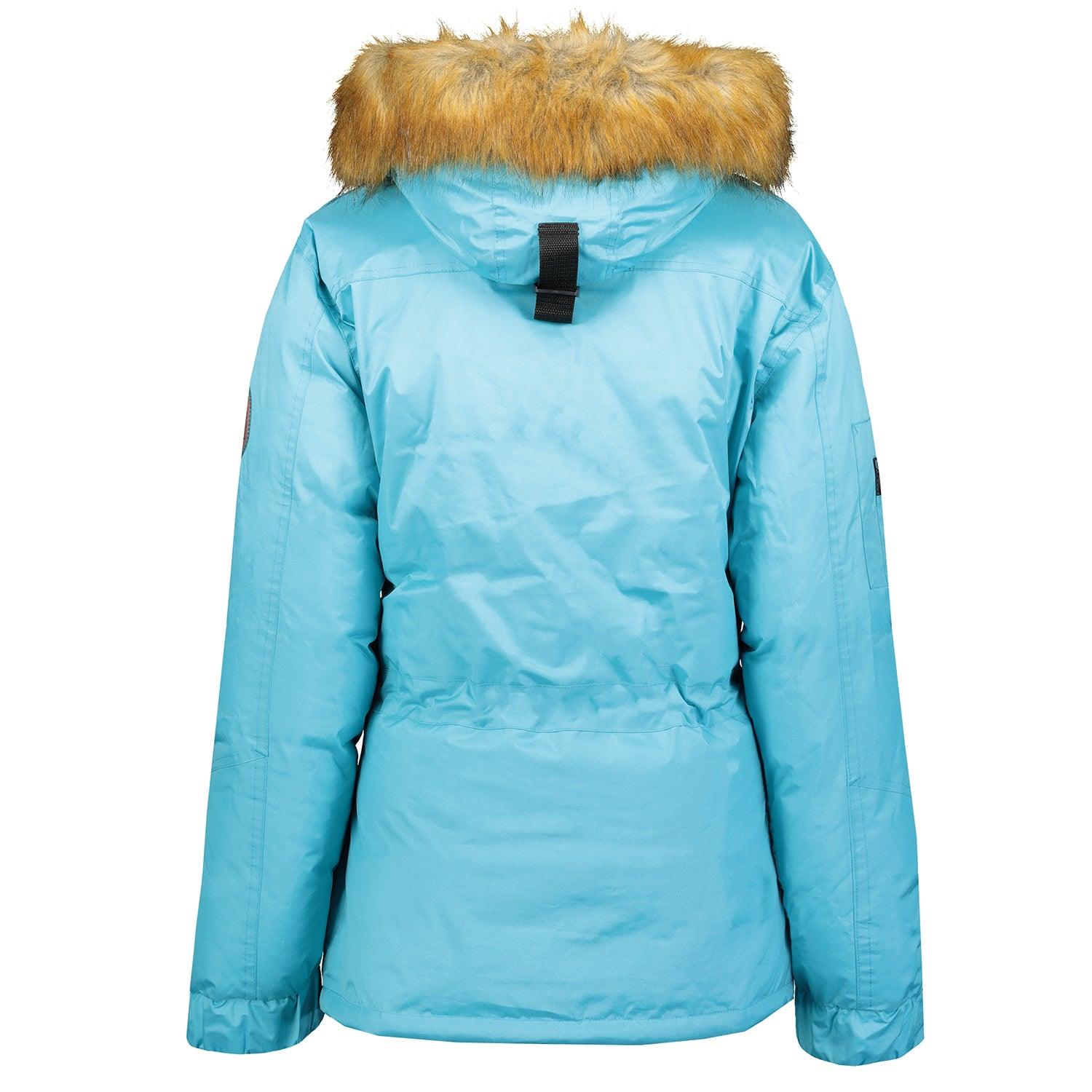 Parka De Mujer Bellaciao Turquesa
