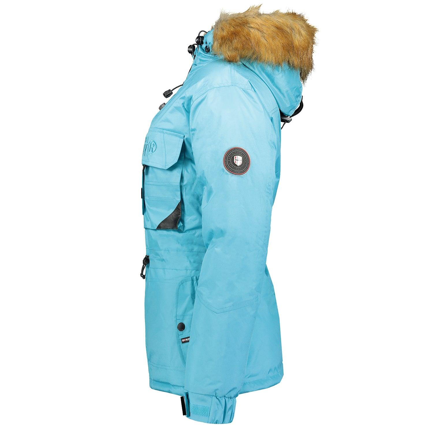Parka De Mujer Bellaciao Turquesa