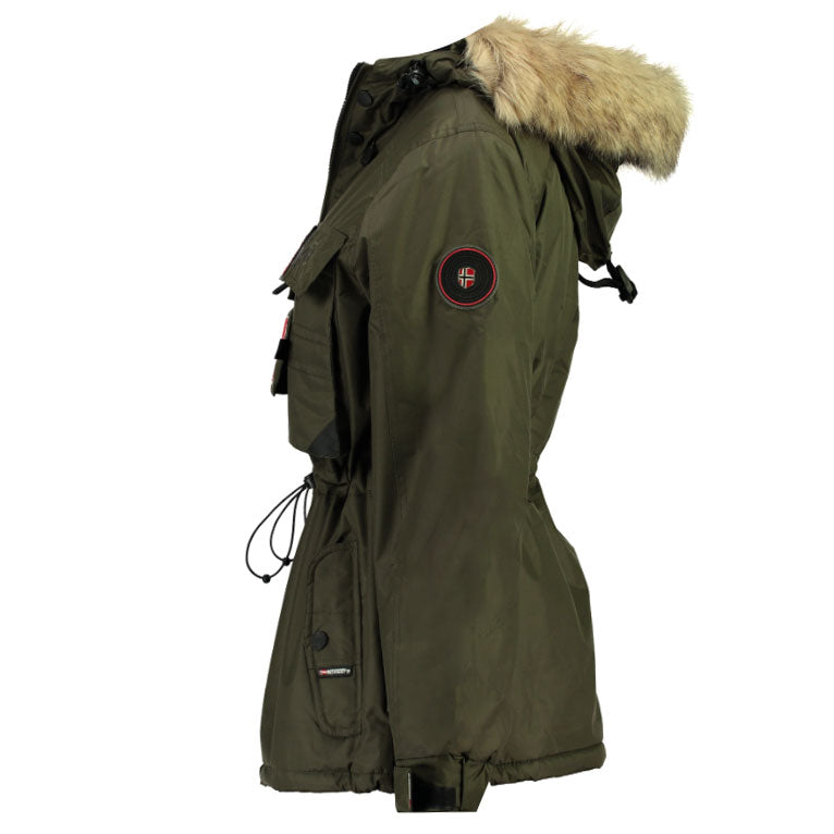 Parka De Mujer Bellaciao Caqui